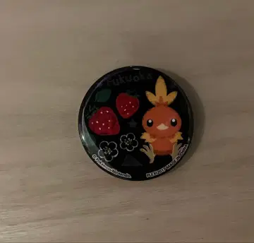 포켓몬 아차모 캔뱃지 후쿠오카 2017