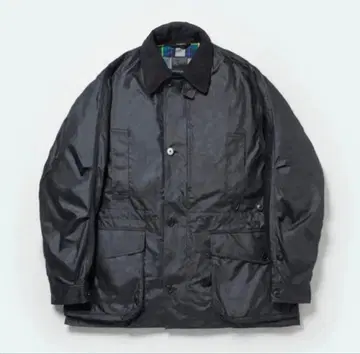 DP39 TECH BRITISH HUNTER COAT BLACK