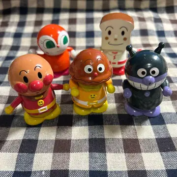호빵맨 태엽 완구 5개 세트