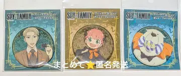 3개 세트 SPY x FAMILY 스파이 패밀리 글리터 캔뱃지
