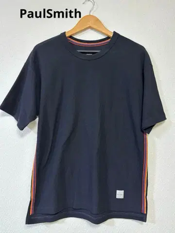 [ 새상품급 ] PaulSmith 라운지웨어 T셔츠 M 블랙 스트라이프
