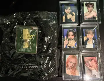 IVE SCOUT VIP 특전 트레이딩 카드는 6장