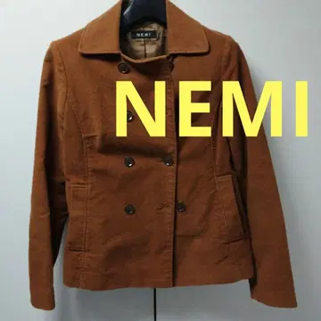 NEMI 브라운 테일러드 자켓