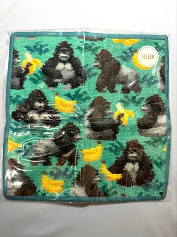 러브러리 바이 페이러 우호호 고릴라 손수건