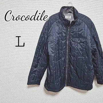 Crocodile 네이비 퀼팅 자켓 L 사이즈