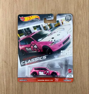 Hot Wheels Honda Civic EG Hello Kitty