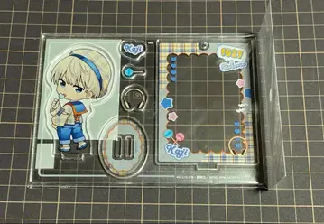 wind breaker 윈브레 체크 세일러 아크릴 스탠드 카지 렌