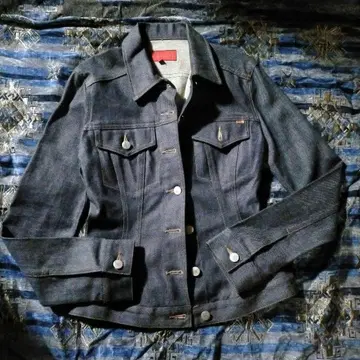 초레어 거의 미착용 빈티지 데님 데님 자켓 클래식 fcuk