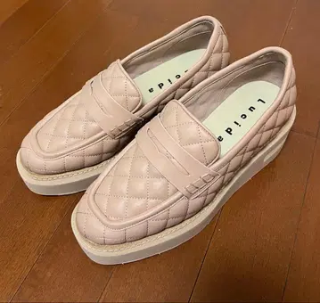 Lucida 통굽 퀼팅 로퍼 39