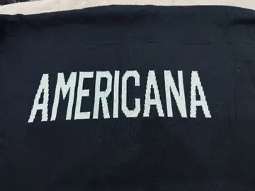 아메리카나 Americana 니트 블랙