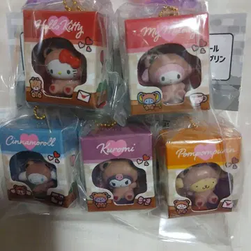 산리오 캐릭터즈 미니어처 패키지 컬렉션 컴플리트