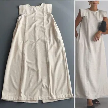 room306Contemporary 디자인 슬리브 원피스 롱 드레스