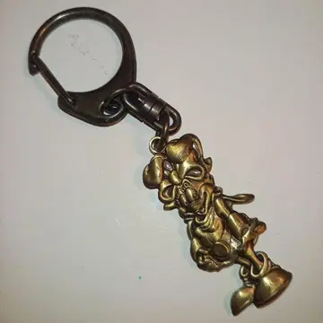 스페이스 월드 캐릭터 비키 토끼 브론즈 키링