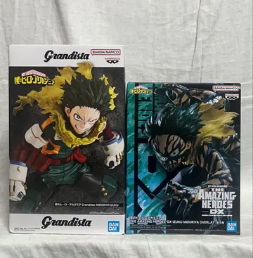 [ 2개 세트 ] 히로아카 미도리야 이즈쿠 데쿠 피규어