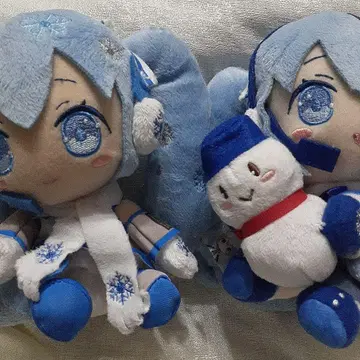 하츠네 미쿠, 유키 미쿠 봉제 인형, 2개 세트