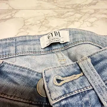GYDA 미들 허리 데님 팬츠 스키니 S 사이즈 무료배송