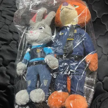 주토피아 제일복권 라스트원 닉 주디 봉제 인형