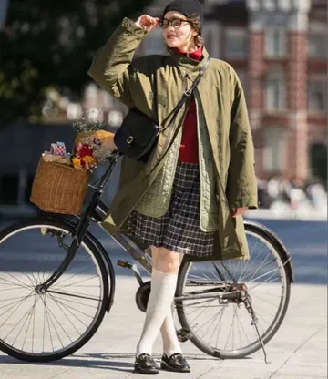 BONLECILL 드로스트 퀼팅 라이너 포함 밀리터리 모즈 코트