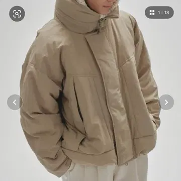 TODAYFUL Monster Down Jacket 카키 브라운 36