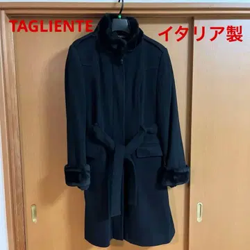 이탈리아제 TAGLIENTE 타리엔테 고급 울 코트 44