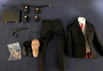 MTTOYS 1/6 히트맨 에이전트 47 헤드+의상 세트