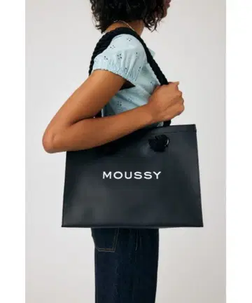 moussy 가죽 토트백