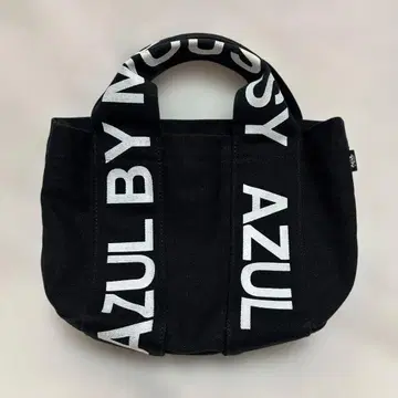 AZUL BY MOUSSY 로고 토트백 블랙