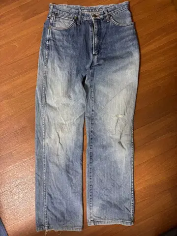 wranglar 스트레이트 데님 팬츠