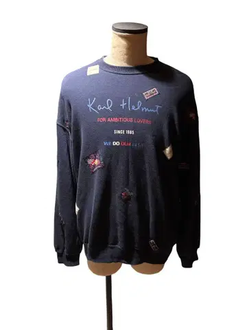 컬헬머 패치워크 트레이닝복 L