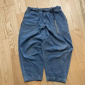DENIM BAKER BALLOON PANTS TIGHTBOOTH L