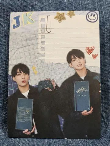 BTS 정국 메모장 낱개 판매 5장 단위 한국 제작자님