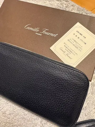 카미유 포르네 장지갑 네이비