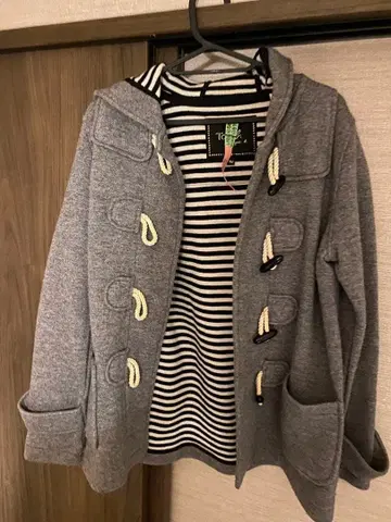 그레이 더플 코트 To b.by agnes b.