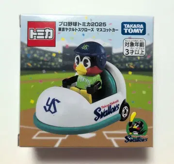 프로야구 토미카 2025 도쿄 야쿠르트 스왈로스 마스코트 카 츠바쿠로