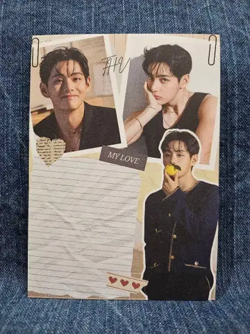 BTS 태태 메모장 낱개 판매 5개 단위 한국 제작자님