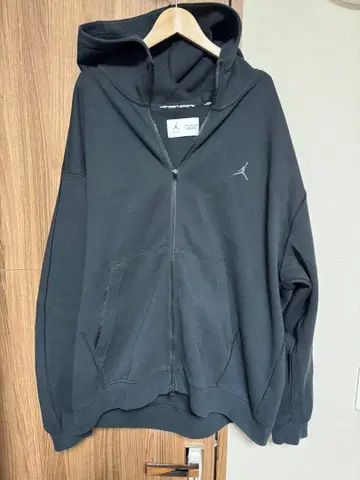 조던 블랙 풀 집업 후드티