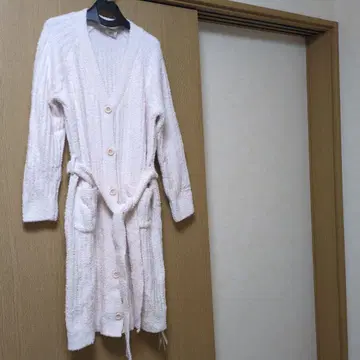 gelato pique 핑크 목욕 가운 F 사이즈