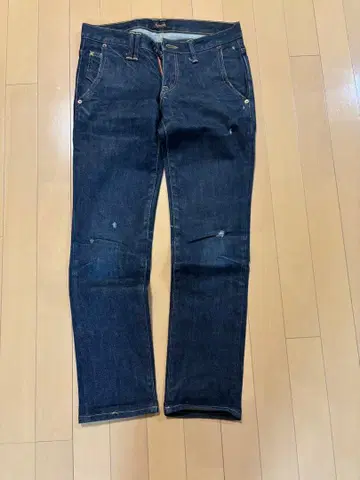 치말라 다크 블루 슬림 데님