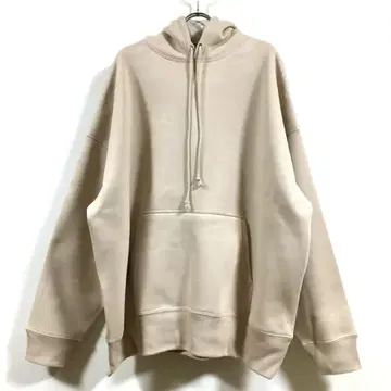새상품 속기모 빅 실루엣 후드티 긴팔 무지 남성용 샌드베이지 L