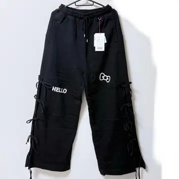 HELLO KITTY x MAISON SPECIAL 리본 스웨트 팬츠