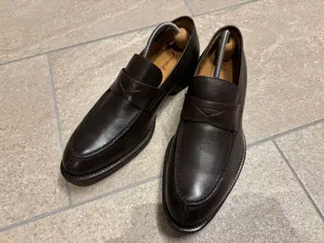 GIANCARLO MORELLI 코인 로퍼 다크 브라운 사이즈 40