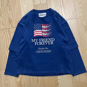 DAIRIKU x borabora 별주 레이어드 롱T