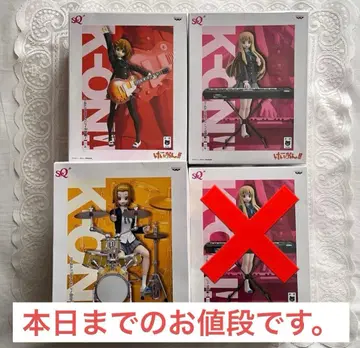 케이온!! SQ 피규어 히라사와 유이, 코토부키 츠무기, 타이나카 리츠