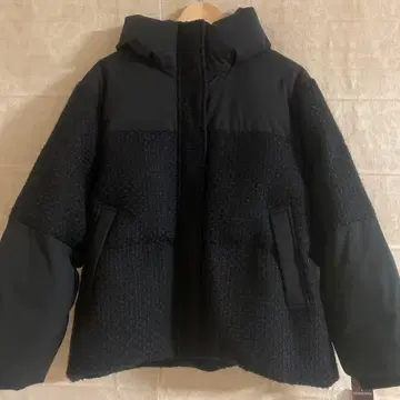 도나마리 이소재 믹스 다운 자켓 38