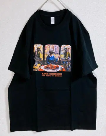 킹 크림슨 티셔츠 더 파워 투 빌리브