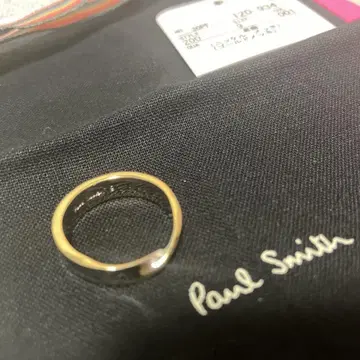 폴스미스 핑키링 골드 골드 컬러 9호