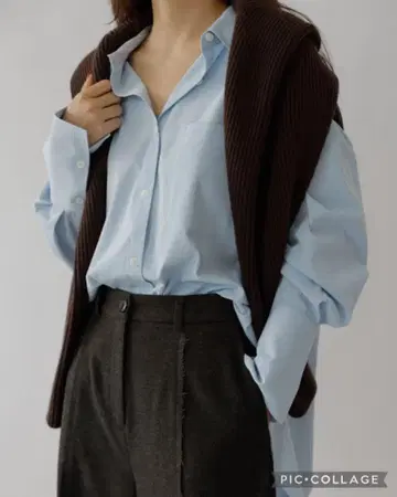 [ 새상품 완판템 ] na.e 컴포트 셔츠_ 블루