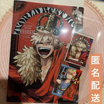 바쿠고 카츠키 히로아카 클리어 파일 스티커 최강 점프