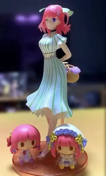 [ 5등분의 신부 ] 나카노 니노 피규어 3개 세트 [ 미사용 새상품 ]