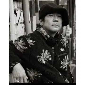 windandsea Black palm tree 플리스 상하의 세트